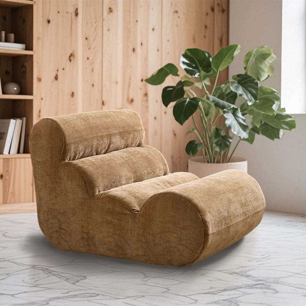 LIVARA B005 90CM Length Blue&Grey&Green&Khaki&Brown Minimalist Style Dual-Layer High-Resilience Foam Compressed Sofa