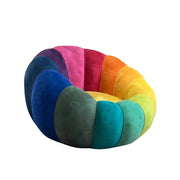 LIVARA B010 102CM Length Pink&Colorful Minimalist Style Dual-Layer High-Resilience Foam Compressed Sofa