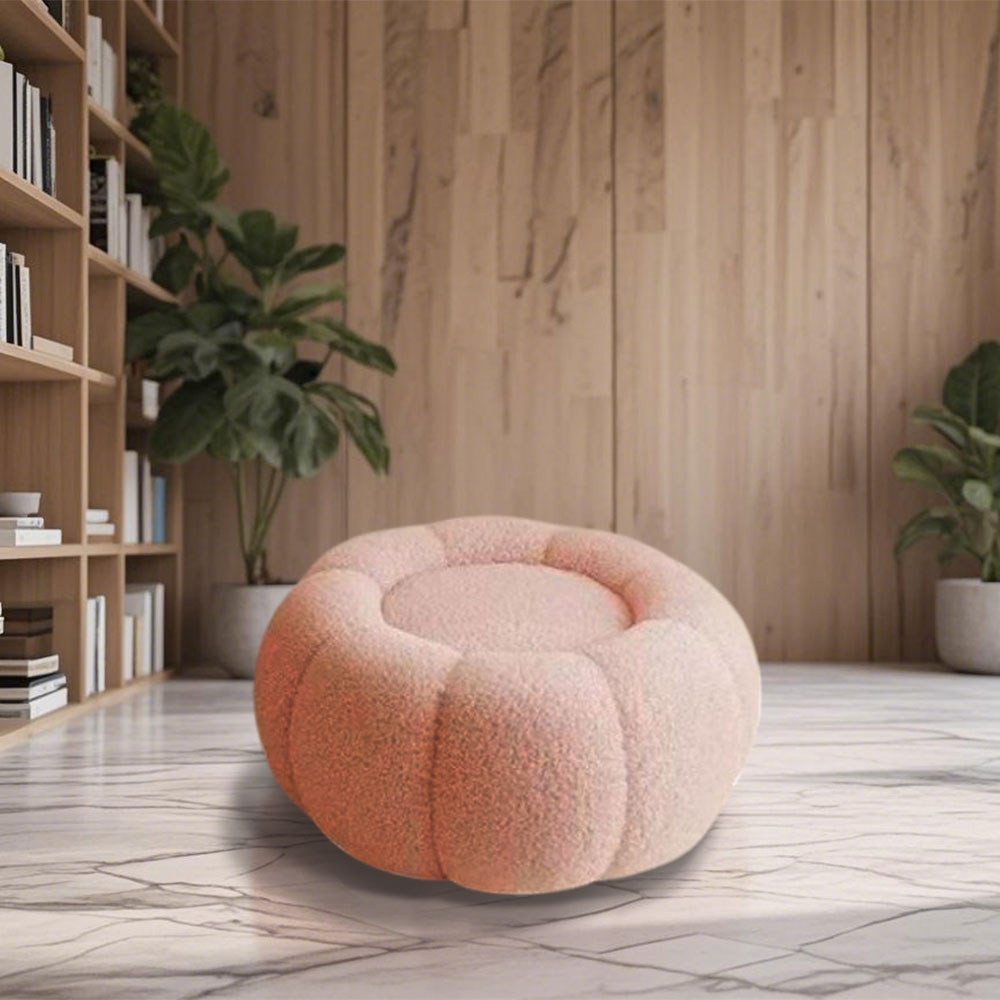 LIVARA B010 64CM Length Pink&Blue Minimalist Style Compressed Sofa Footrest