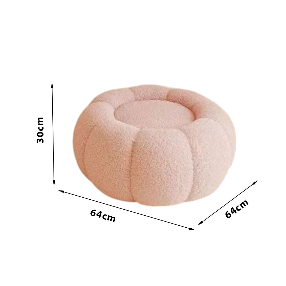 LIVARA B010 64CM Length Pink&Blue Minimalist Style Compressed Sofa Footrest