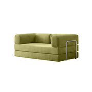 LIVARA B101 180/200/300cm Length Compressed Sofa Bed Corduroy Fabric Stainless Steel Frame