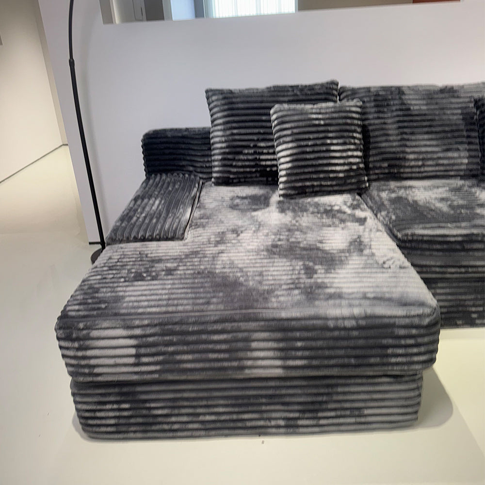 LIVARA B201 200cm Length Compressed Sofa Bed Plush Comfort Frameless Construction Design