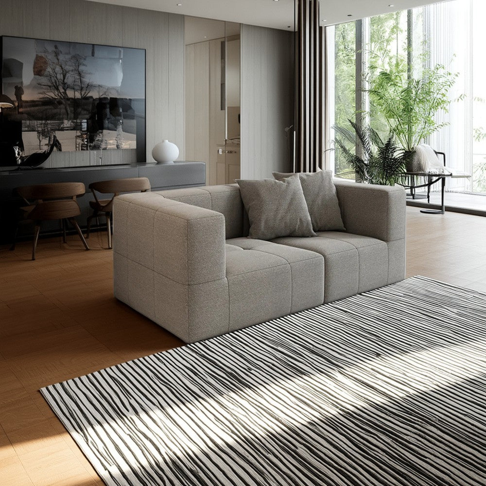 LIVARA B305 2-seater/3-seater Compressed Sofa/Footrest Frameless Construction Design