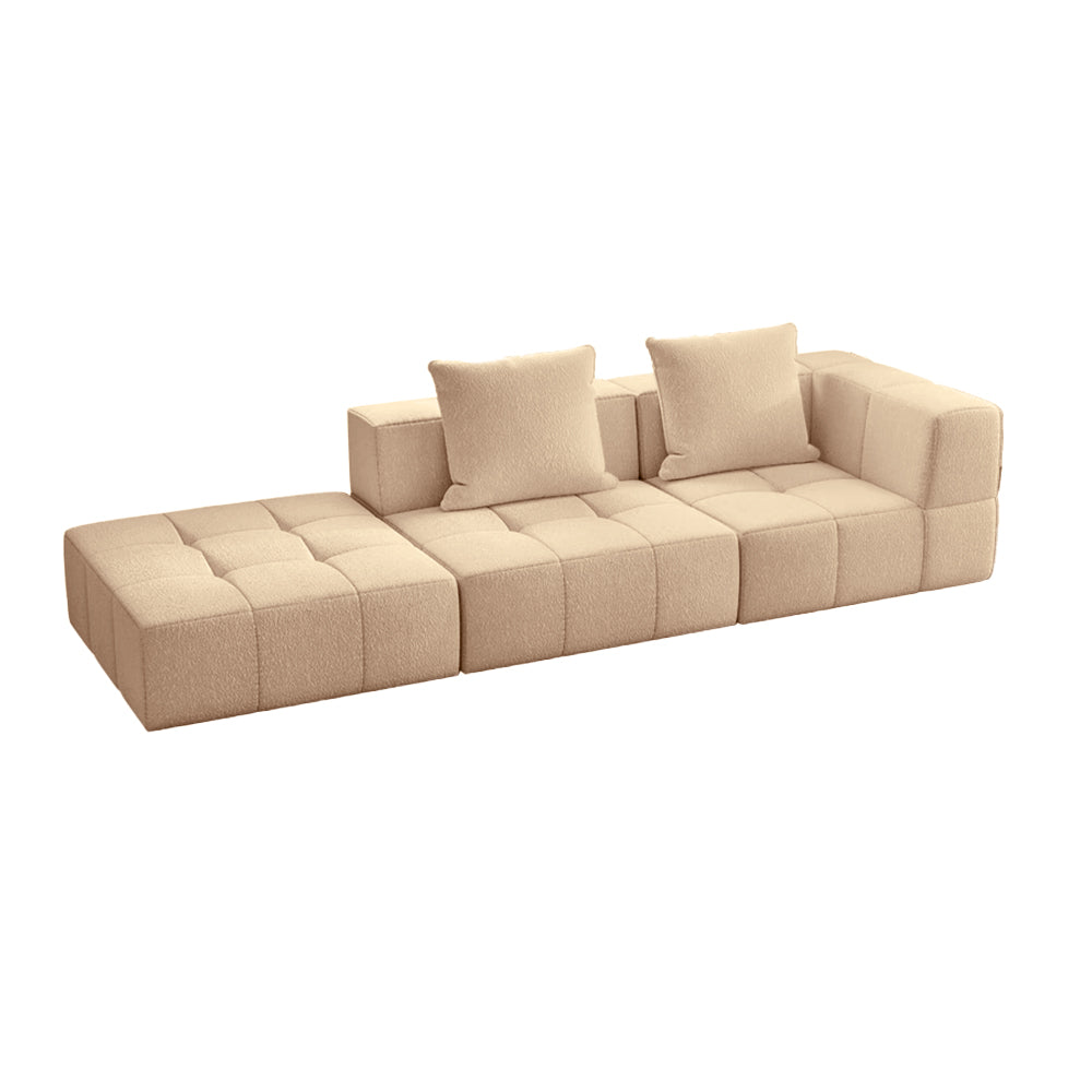 LIVARA B305 3-seater 272cm Length Compressed Sofa with Footrest Frameless Construction Design