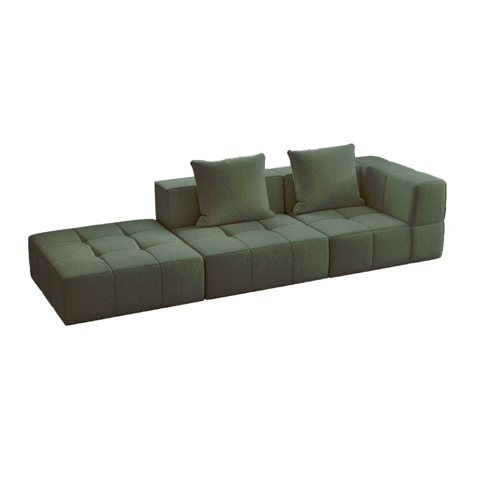 LIVARA B305 3-seater 272cm Length Compressed Sofa with Footrest Frameless Construction Design