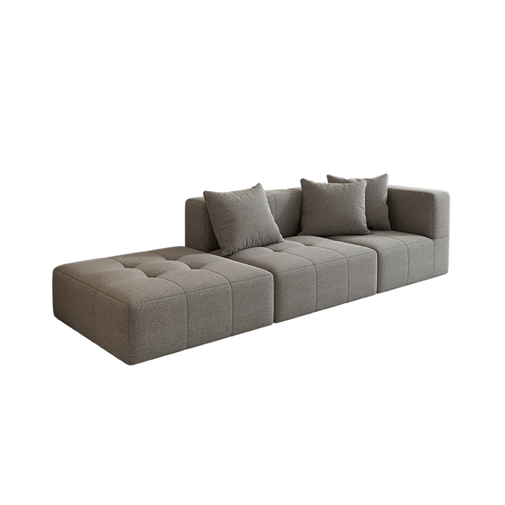 LIVARA B305 3-seater 272cm Length Compressed Sofa with Footrest Frameless Construction Design