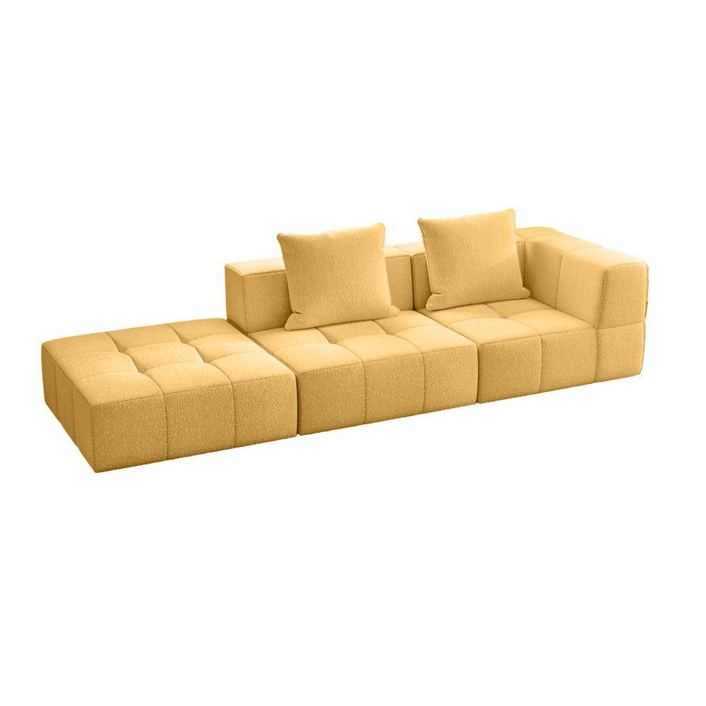 LIVARA B305 3-seater 272cm Length Compressed Sofa with Footrest Frameless Construction Design