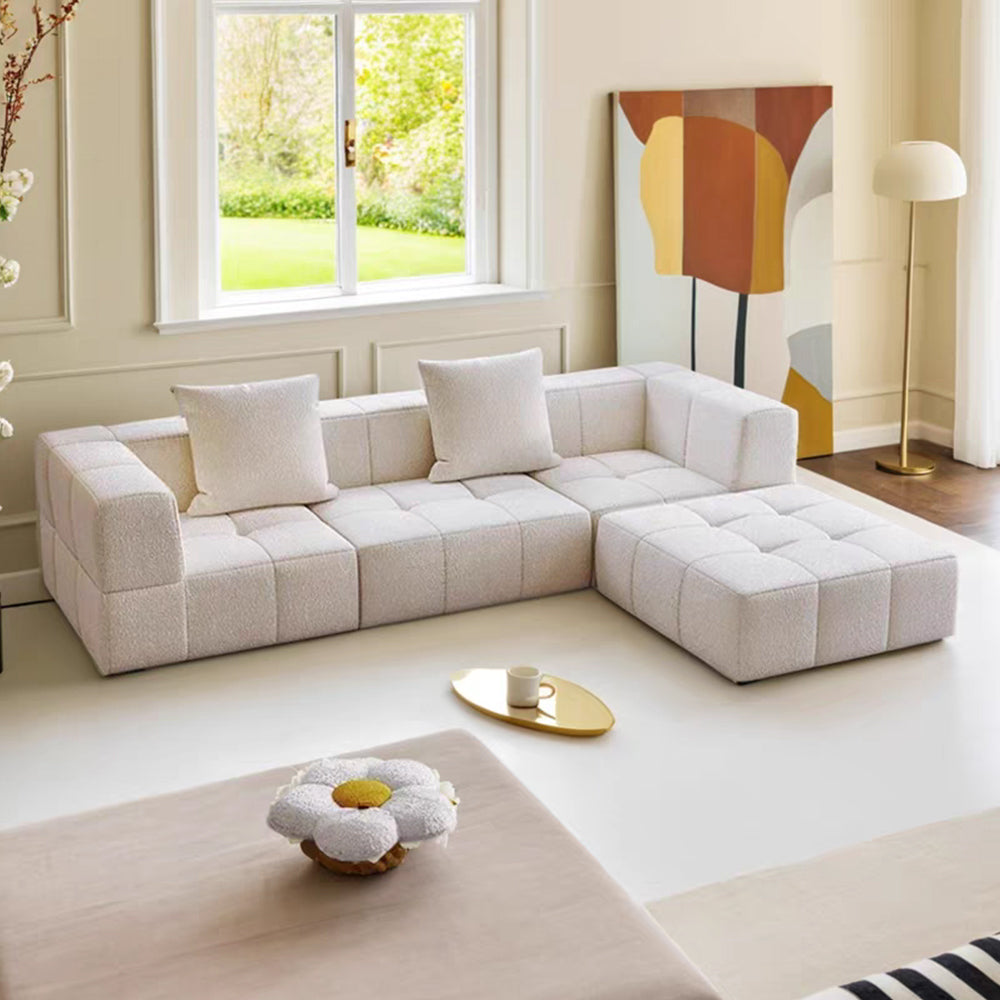 LIVARA B305 2-seater/3-seater Compressed Sofa/Footrest Frameless Construction Design