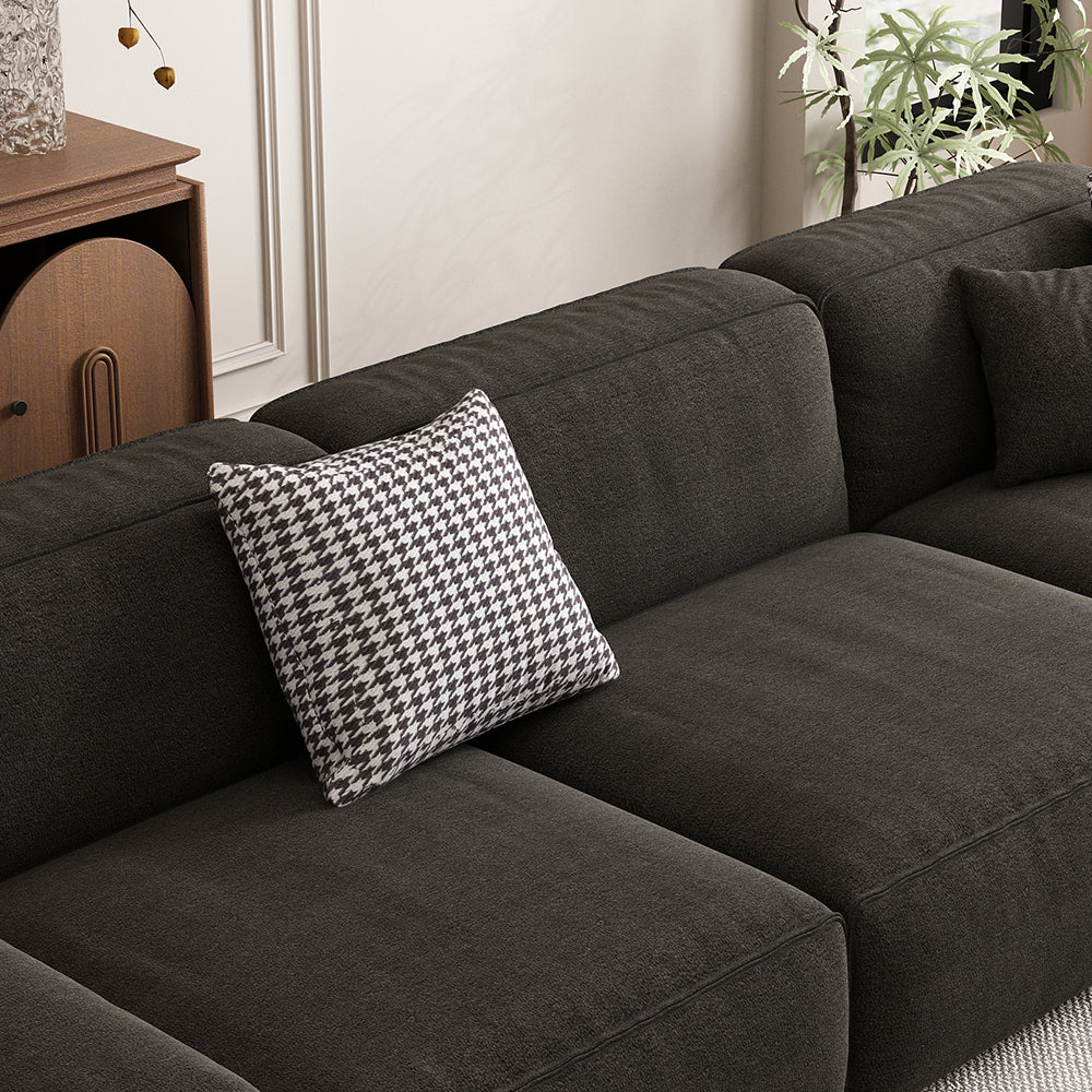 LIVARA B311 300cm Length Compressed Sofa Seamless Frameless Construction