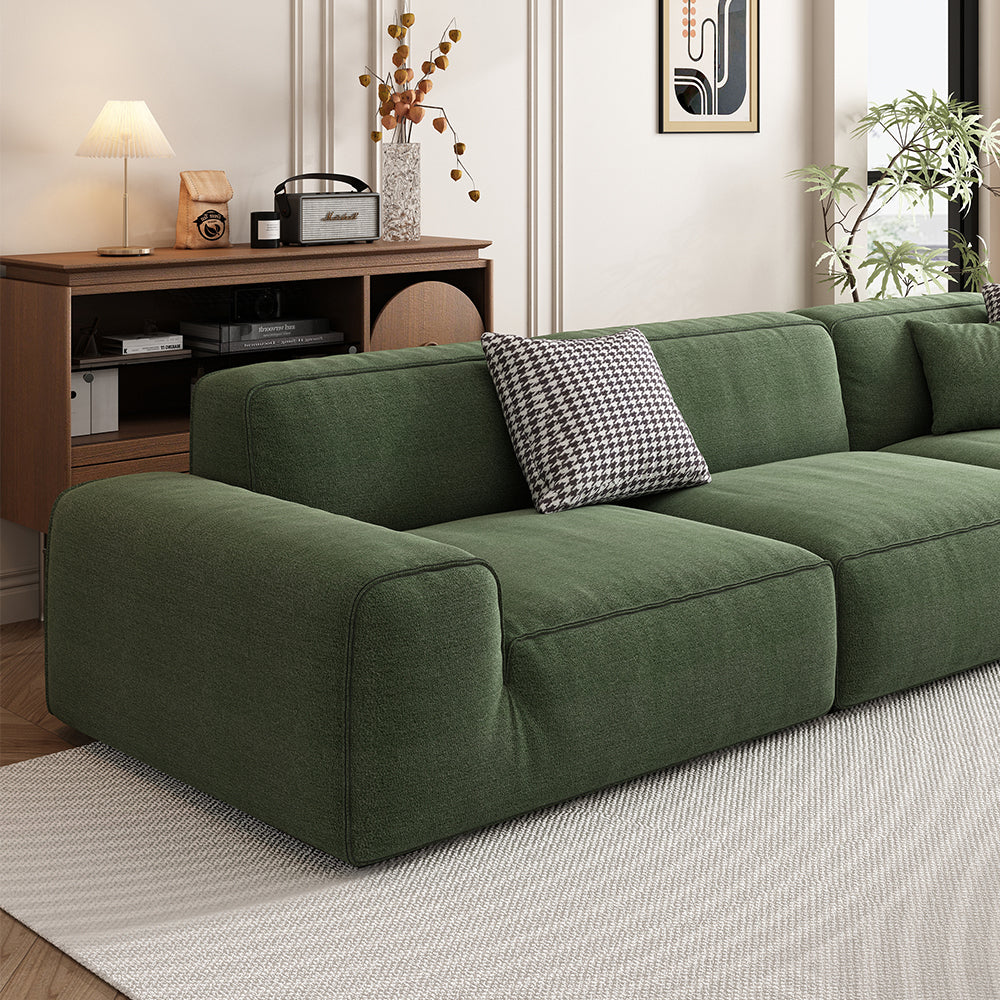 LIVARA B311 300cm Length Compressed Sofa Seamless Frameless Construction