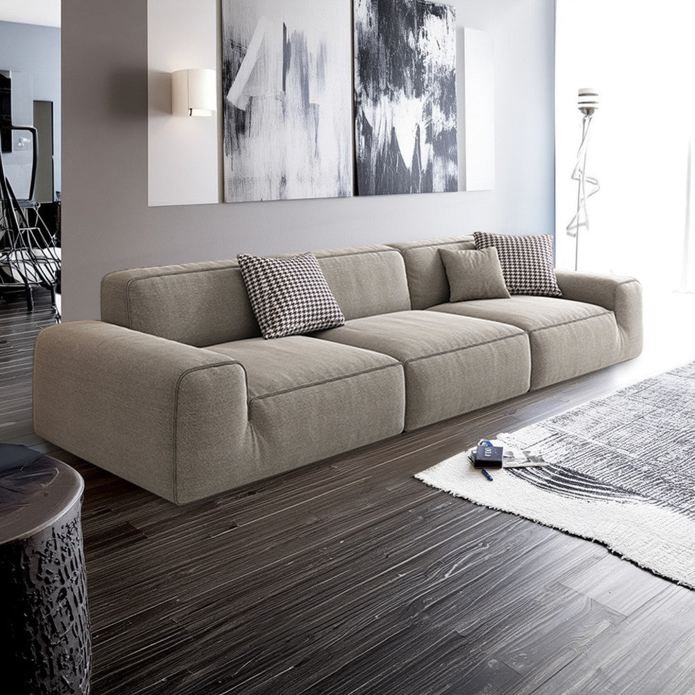 LIVARA B311 300cm Length Compressed Sofa Seamless Frameless Construction