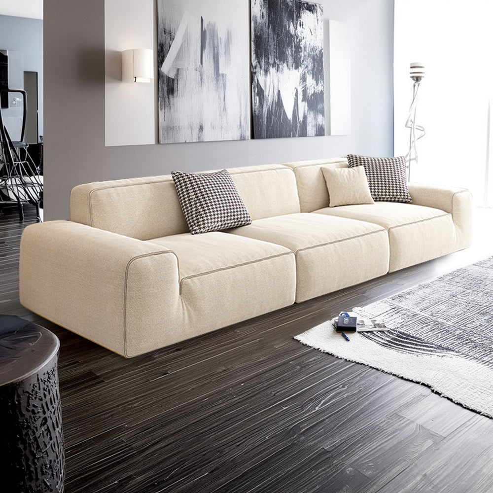 LIVARA B311 300cm Length Compressed Sofa Seamless Frameless Construction