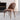 LIVARA DC1020 Faux Leather Fabric Dining Chair Carbon Steel Legs