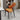 LIVARA DC1023 Faux Leather Fabric Dining Chair Carbon Steel Legs