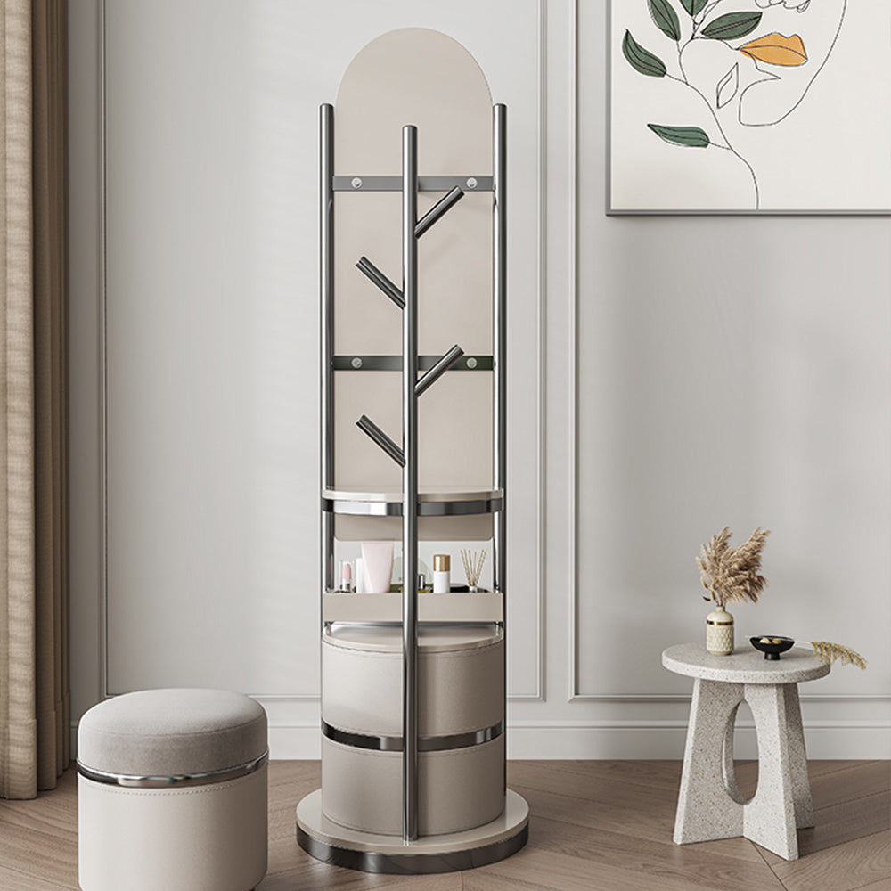 LIVARA DR1056 50cm Multi-Functional Rotating Storage Dressing Table