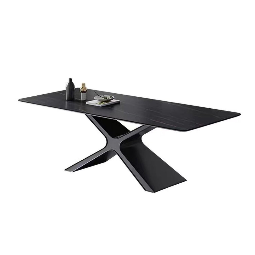 LUXORA DT1022 Modern Simplicity Style 140-160-180cm Sintered Stone Dining Table