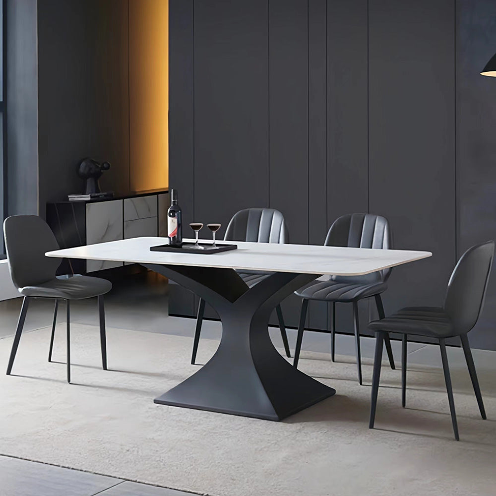 LUXORA DT1025 Modern Simplicity Style 140-160-180cm Sintered Stone Dining Table