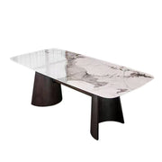 LUXORA DT1032 Minimalist Style 140-160-180cm Sintered Stone Dining Table