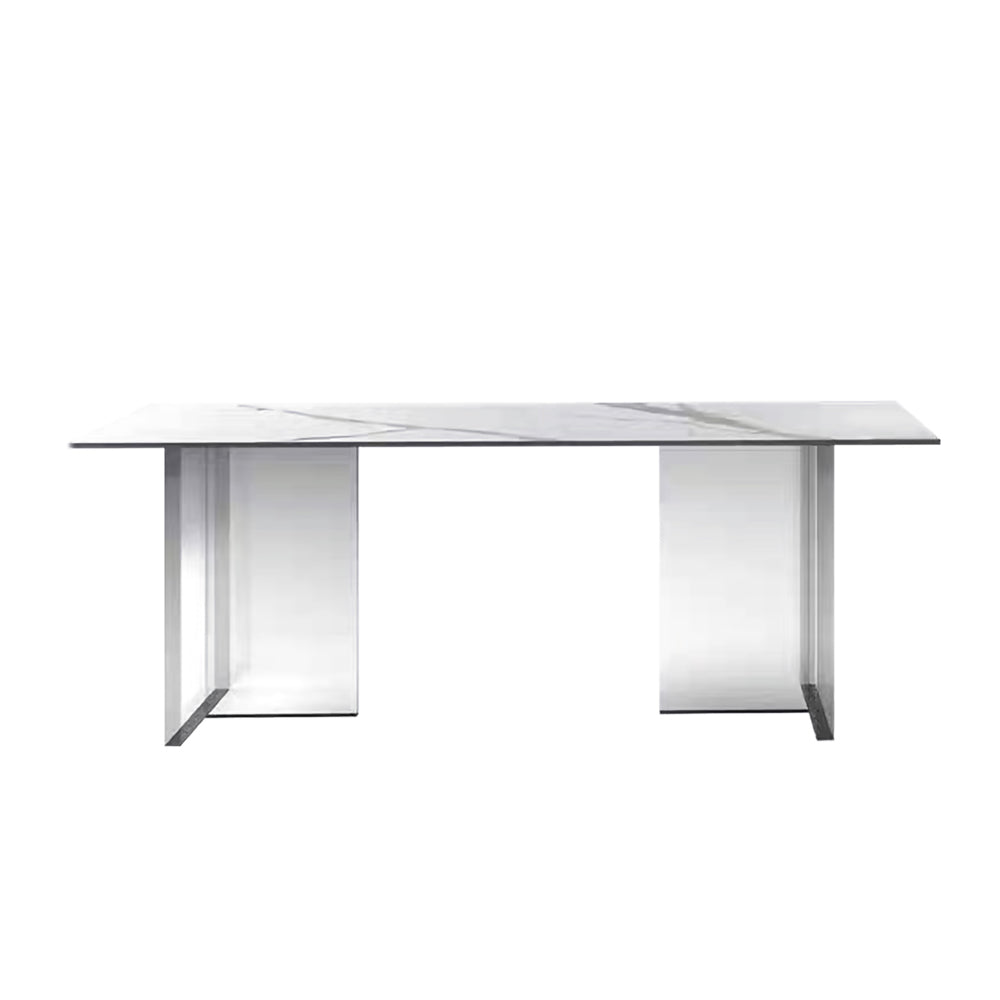 LUXORA DT1036 Minimalist Style 140-160-180cm Sintered Stone Dining Table