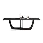 LUXORA DT1039 Minimalist Style 140-160-180cm Sintered Stone Dining Table