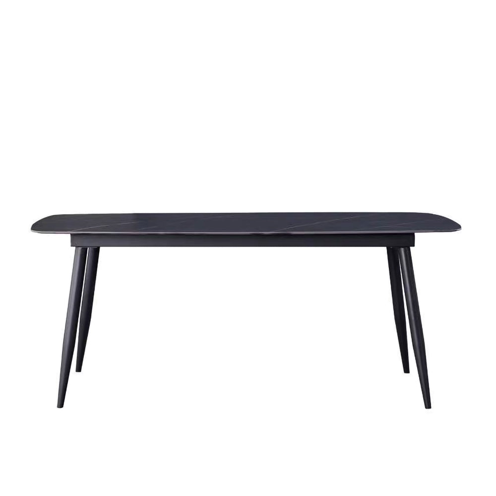 LIVARA DT1042 Minimalist Style 130-140-160-180cm Sintered Stone Dining Table