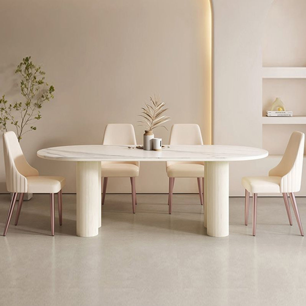 LUXORA DT1102 140/160/180cm Length Dining Table Minimalist Style