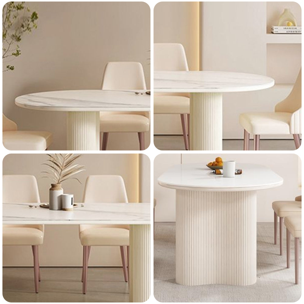 LUXORA DT1102 140/160/180cm Length Dining Table Minimalist Style