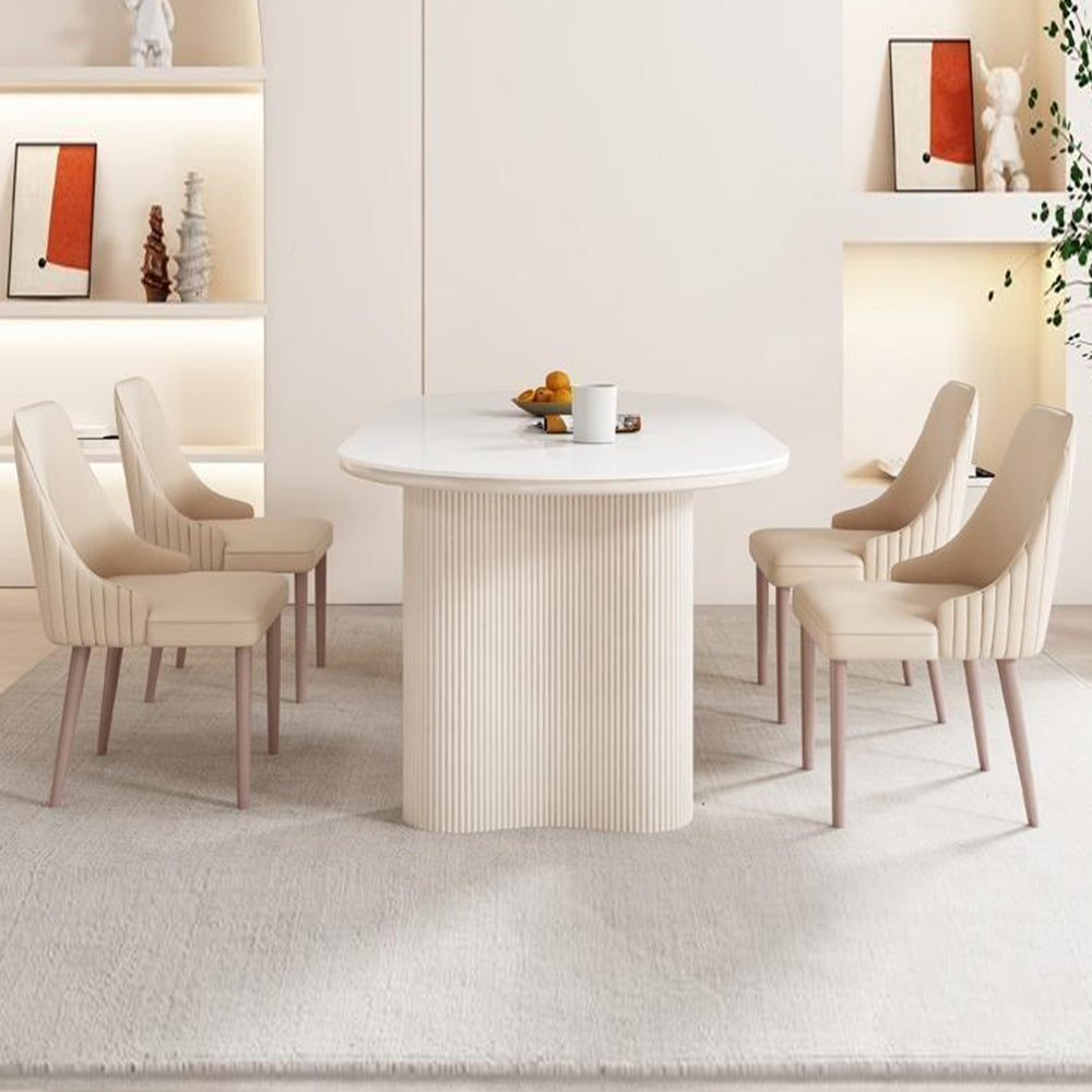 LUXORA DT1102 140/160/180cm Length Dining Table Minimalist Style