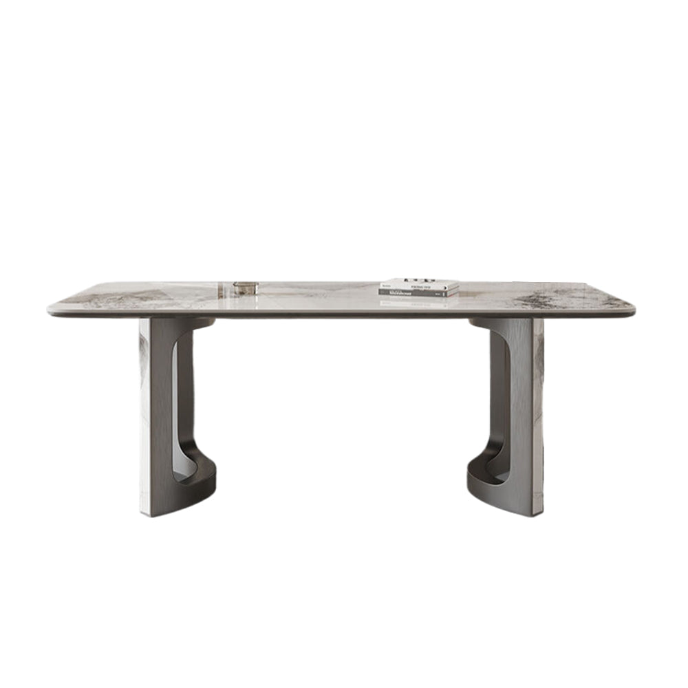 LUXORA DT1218 140/160/180cm Length Sintered Stone Tabletop Dining Table