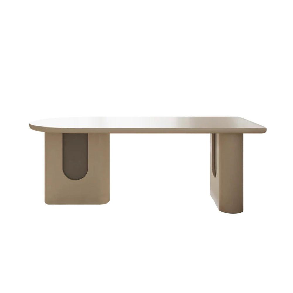 LUXORA DT1272 Minimalist Style 140-160-180cm Sintered Stone Dining Table