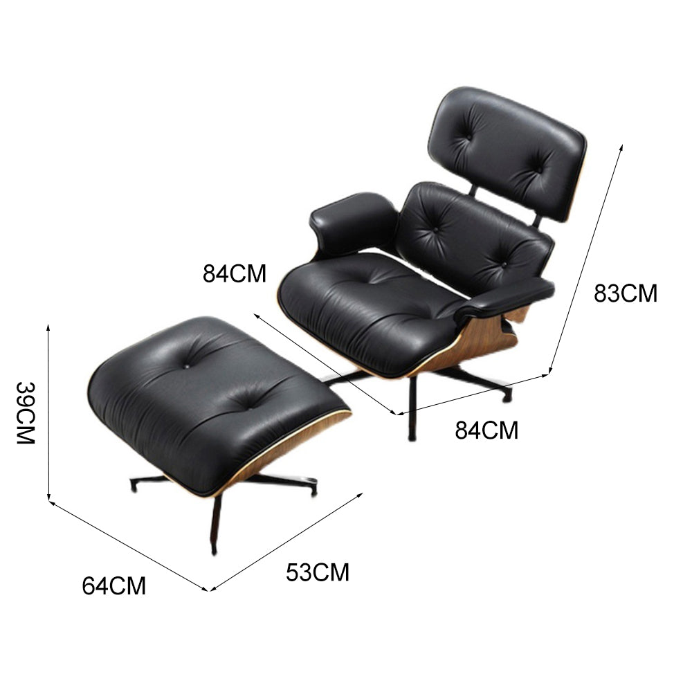 LIVARA EC1021 Business Casual Chair with Footrest