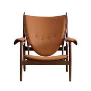 LIVARA EC1082 White Ash Wood Frame Chair