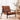 LIVARA EC1104 White Ash Wood Frame Leisure Chair