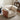 LIVARA EC1180 Footrest Wooden Frame Italian Petal Fabric Leisure Chair