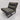 LIVARA EC1189 Minimalist Style Wooden Frame Leisure Chair - Black