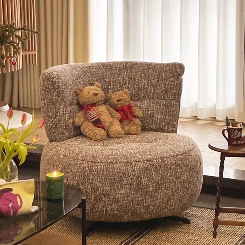 LIVARA EC1192 Durable Solid Wood Frame With High-Resilience Foam Leisure Chair