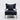 LIVARA EC1196 Wooden Frame Steel Fixed Legs Leisure Chair