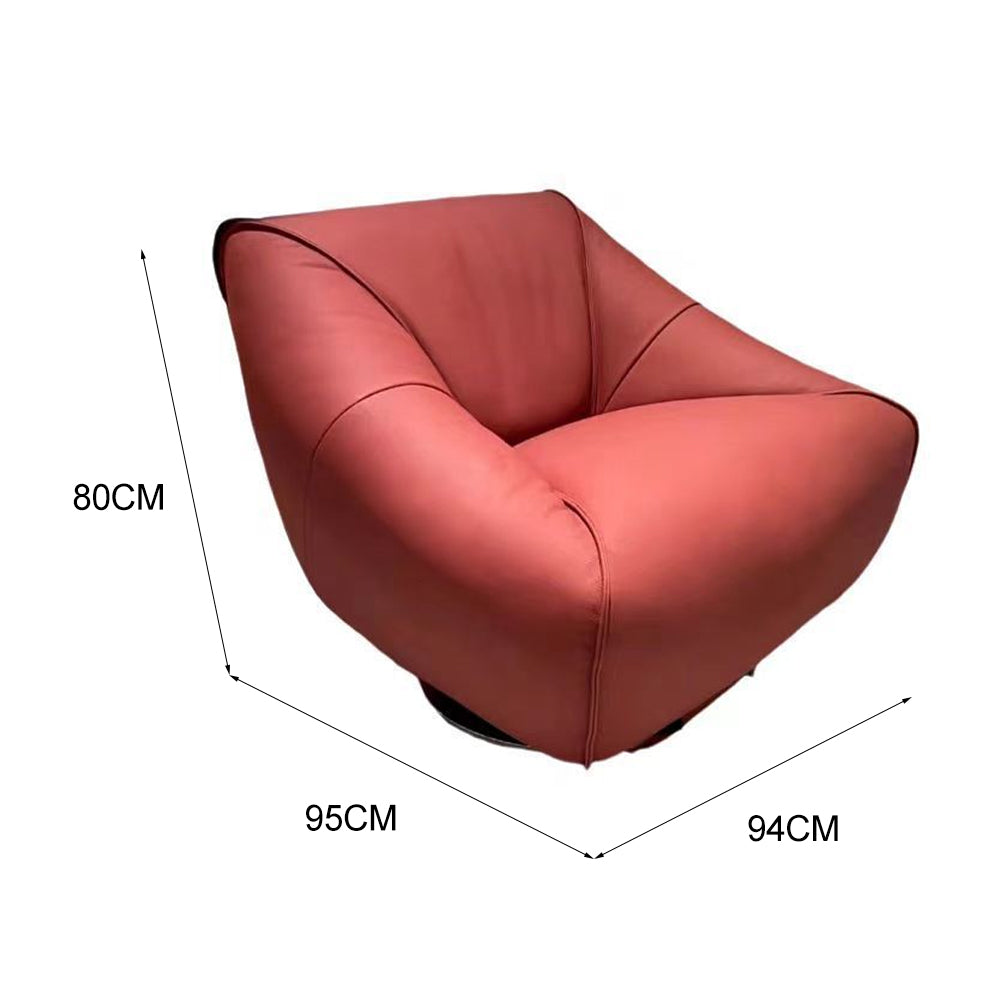 LIVARA EC1242 Faux Leather Leisure Chair