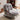 LIVARA EC1245 Minimalist Style Iron Lamb Fleece Swing Chair
