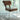 LIVARA EC1190 Black Titanium Stainless Steel Frame Leisure Chair - Brown