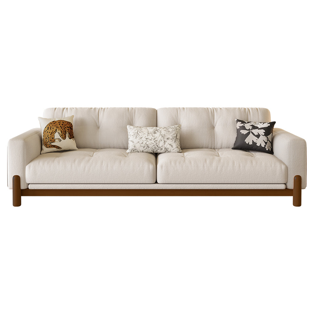 LIVARA 8114 Vintage Style Geometric Design Sofa 180-280cm with Cushions