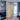 LIVARA 2-Panel Woven Rattan Bamboo Room Divider with Footed Base