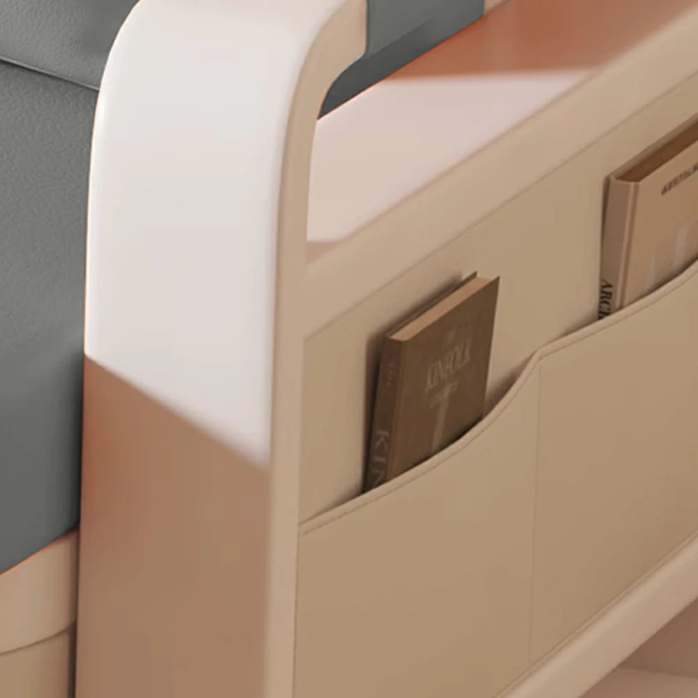 LIVARA 85/108/128/158cm Length Carbon Steel Frame Sofa Bed with Built-in Storage - Grey