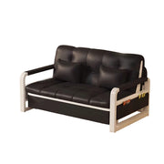 LIVARA 82/108/128/158cm Length Heavy-duty Steel Frame Sofa Bed with Built-in Storage  - Black