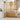 LIVARA Hollow Screen Partition With Two Pieces, 144Cm Wood Grain/Walnut Color