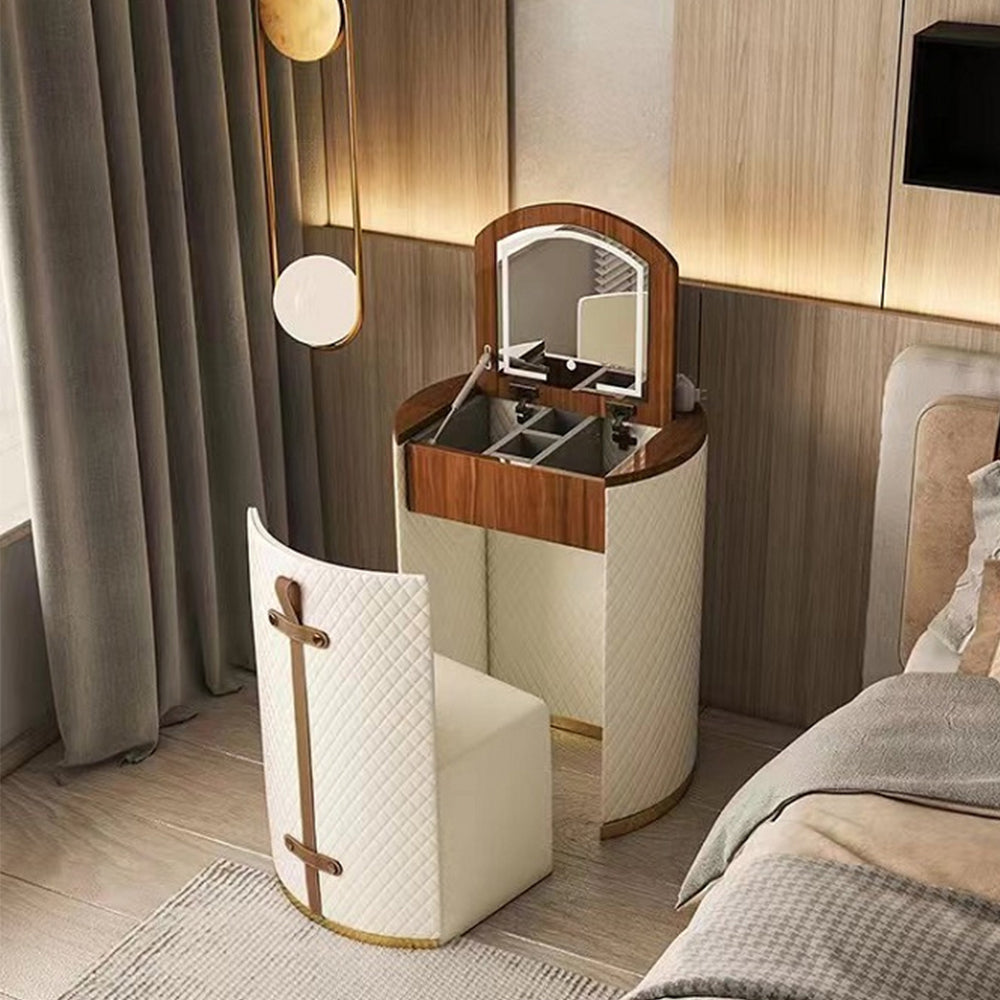 LUXORA DR1048 60cm Pull-out Design Solid Wood Drawer Dressing Table