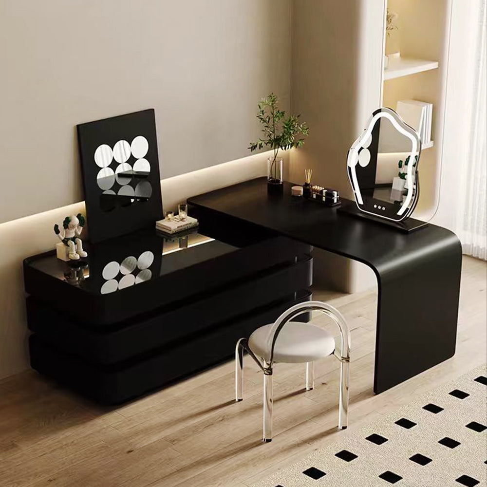 LUXORA DR1062 120cm Minimalist Solid Wood Dressing Table