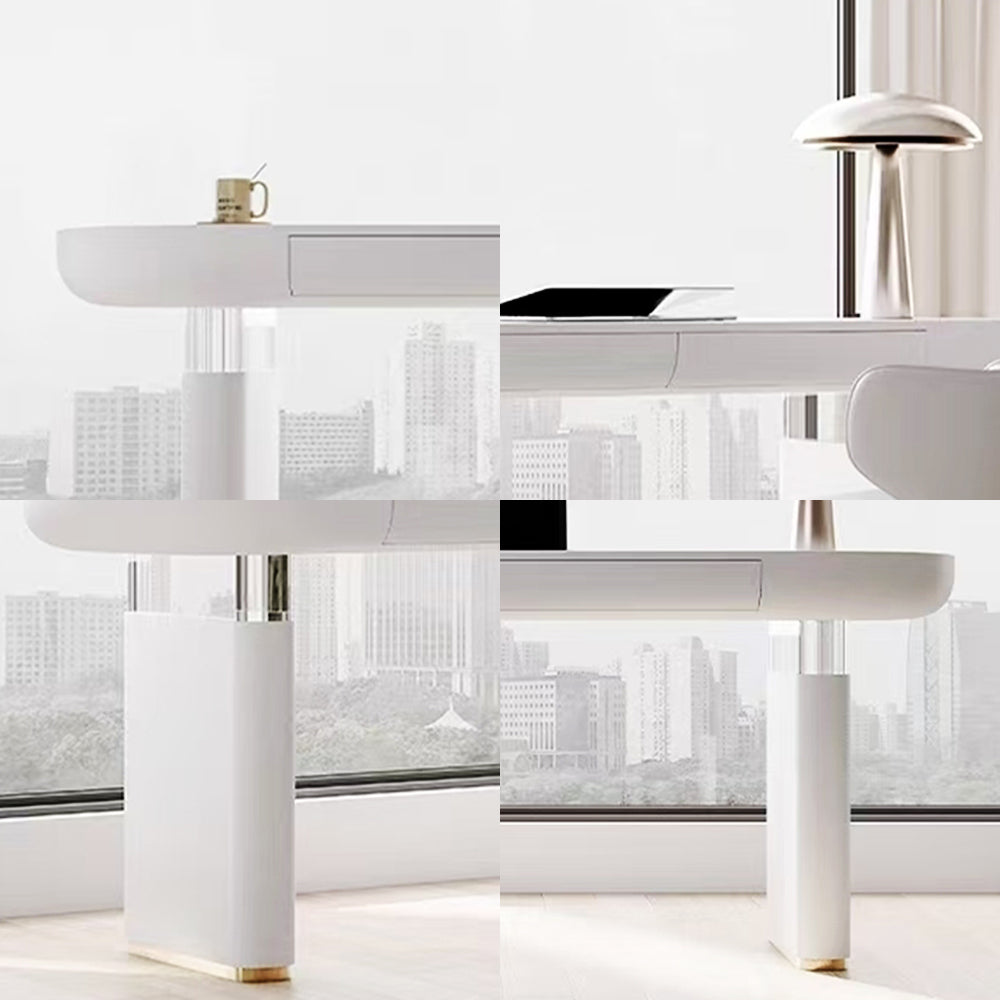 LUXORA DR1069 120/140/160/180cm Minimalist Style Painted Desk