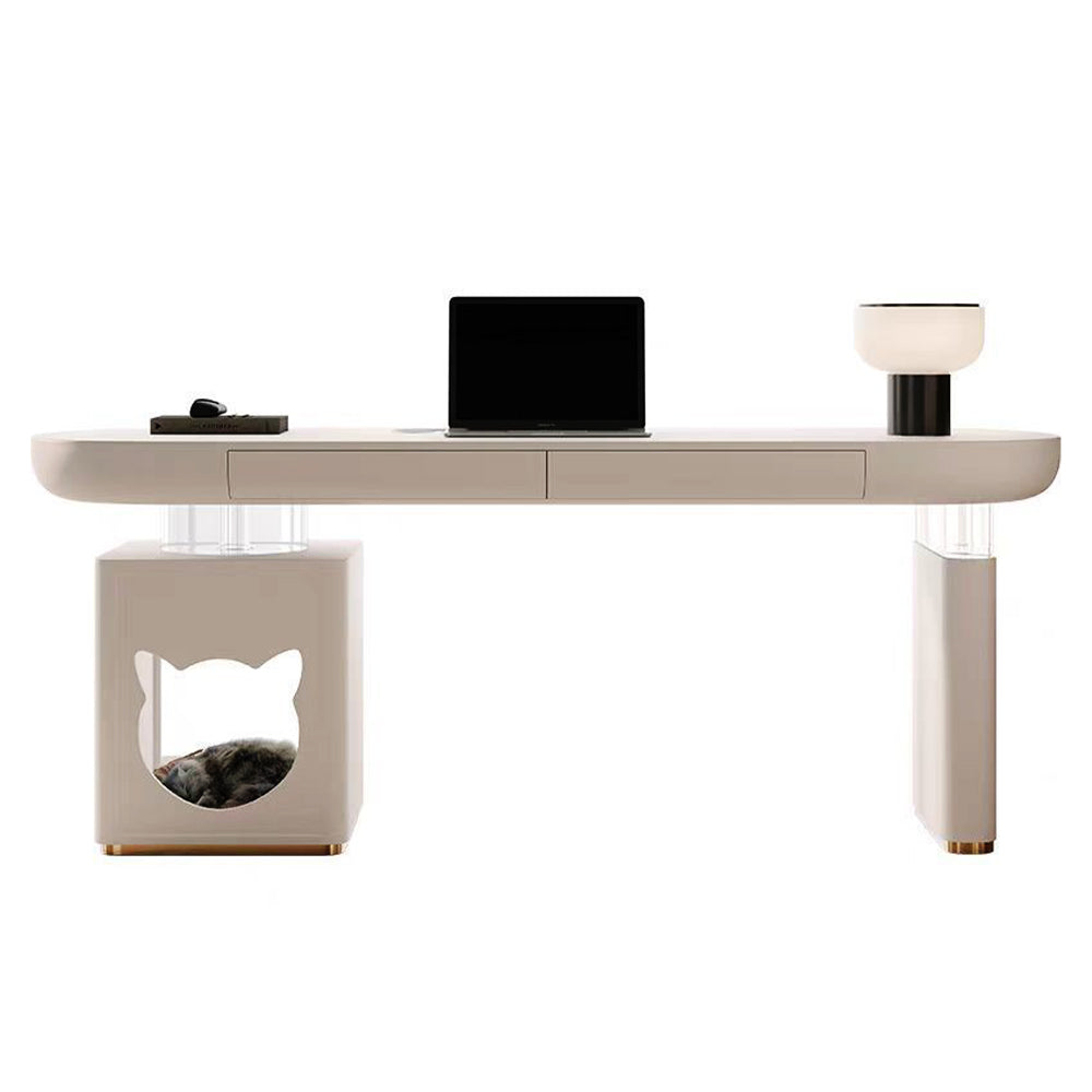 LUXORA DR1070 120/140/160/180cm Minimalist Style Painted Desk