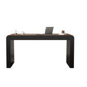 LUXORA DR1074 120/140/160/180cm Minimalist Style Fall Saddle Leather Desk